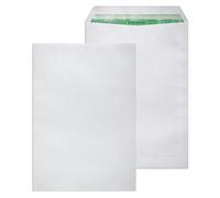 Basildon Bond C4 A4 Envelopes Premium 120gsm Recycled White Peel & Seal 50 Pack