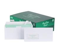 Basildon Bond Wallet Envelope DL Peel and Seal Window 120gsm White (PacK 500) - A80117