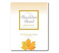 Basildon Bond Luxury Writing Pad with 40 Sheets - Champagne, P4TO (178 x 229mm)
