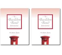 Basildon Bond Luxury Writing Pad with 40 Sheets - White, Duke (137 x 178mm) (Pack of 2)