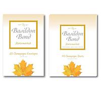 Basildon Bond No 3 Champagne Paper Writing Set Includes Writing Pad & Envelopes
