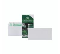 Basildon DL Env Peel Seal WHT PK100