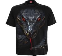 BASILISK - T-Shirt Black Spiral Black S