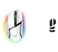 Basilisk V3 Pro - White + Mouse Dock Pro + Wireless Charging Puck Bundle