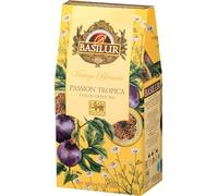 Basilur - Ceylon Black Tea Ceylon Young Hyson Green Tea Vintage Blossoms - Passion Tropica Bag - 75 g