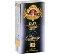 Basilur “Earl Grey” Specialty Classics Collection, 25 Count String and Tag Tea Bags