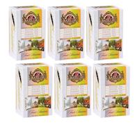 BASILUR Four Seasons - Green and Black Fruit Tea, in sachets 25 x 2 g/1.5 g (x6)