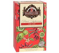 BASILUR Fruit Infusions - Fruit decaffeinated tea with natural goji, lime and citrus flavor, in sachets 20 x 2 g (1)
