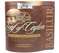 Basilur Tea Leaf of Ceylon Tea from Ruhunu Region 125g Tin