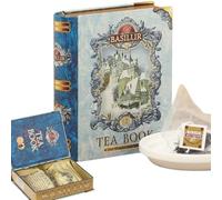 Basilur Tea Volume One Mini Book Five Pyramid Blue Tea Bags 10 g