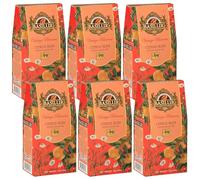 BASILUR VINTAGE BLOSSOMS - Citrus Bliss Black Tea with Chamomile Flowers and Mandarin Aroma 75 g (x6)