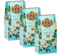 BASILUR VINTAGE BLOSSOMS - Jasmine Dream Black Tea with Jasmine and Cornflower 75 g (x3)