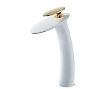 Basin Faucet Basin Faucets Waterfall Bathroom Faucet Single Handle Mixer Tap Bath Antique Brass Sink Water Crane Silver Taps(Color-04)