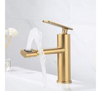 Basin Faucet Bathroom Single Handle Sink Faucet Black g d Rotation Aeraton Water Mixer tap Crane