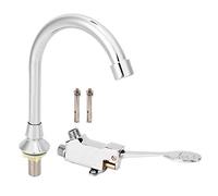 Basin Faucet Set Laboratory Pedal Sink Water Tap Kit Accessory for Public Places
