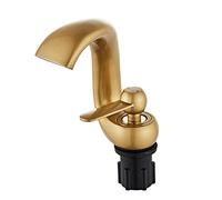 Basin Faucet, Waterfall Design, Hot and Cold, Full Copper Construction for Bathroom Cabinets, Under Counter Installation, Contemporary Chrome Finish