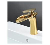Basin Faucets All Copper Antique Faucet Retro Washbasin Cold and Hot Bathroom Cabinet Waterfall for use in bathrooms and Kitchens(G)