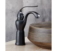 Basin Faucets Antique Brass Bathroom Vessel Sink Faucet Single Handle Single Hole Deck Wash Mixer Water Tap WC Taps