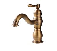 Basin Faucets Brass Oil Rubbed Bronze Black Bathroom Sink Faucet Countertop Deck Hot Cold Mixer Water Taps,Kitchen Sink Faucet