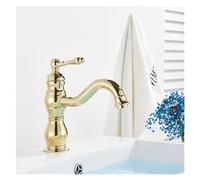 Basin Faucets Brass Oil Rubbed Bronze Black Bathroom Sink Faucet Countertop Deck Hot Cold Mixer Water Taps, Single Handle Faucet