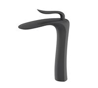Basin Faucets Brush Gold Bathroom Faucet Single Handle Basin Mixer Tap Black Gray Chrome Faucet Solid Brass Sink Water Crane