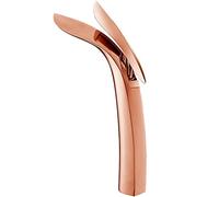 Basin Faucets d Brass Bathroom Faucet Single Handle Basin Mixer Tap Bath Faucet Copper Leaf Shape Sink Water Tap