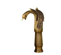Basin Faucets High Swan Faucet Arch Design Luxury Wash Mixer Taps Brass Hot and Cold Taps Single Hole Tap(Bronze)