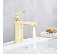 Basin Faucets Waterfall Bathroom Faucet Brushed d Single Handle Basin Mixer Tap Bath Faucet Brass Sink Water Faucet, Vessel Basin Faucet Beauty Comes