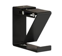 Basin Hook Wall Mounted Storage Rack, Bathroom Organizer, Carbon Steel Self Adhesive No Drill Towel Hanger, 2PCS