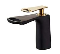 Basin mélangeur Robinet Cascade lavabo de Salle de Bain Taps robinets de Bassin en Laiton Chaud Froid Robinet de lavabo de Salle de Bain à Manche Unique