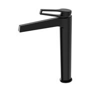 Basin Mixer Tap Bathroom Sink Taps Waterfall Taps for Basin, Tall Waterfall Counter Top Brass,Black Lavatory Sink Faucet