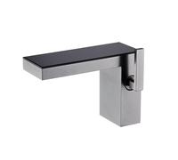 Basin Mixer Tap Raindance Single Lever Bathroom Sink Taps Copper Hot and Cold,Gun Gray