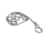 Basin Plug Chain Ball Type with S Shaped Hook 12 Inch (300mm) Non Rusting Sink Plug Chain Chrome Plated Color Basin Plug Stopper Chain.