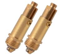Basin Pop Up Click Clack Brass Plug Bolt, Bathtub Plug Replacement, 2pcs for Most Sink Basin and Waste Drain Stopper