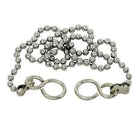 Basin / Sink Ball Plug Chain Polished Chrome Ball Type Length 300mm 12 Inch