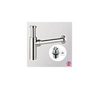 Basin/Sink Bottle Trap & Unslotted Swivel Flip Top Basin Waste