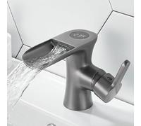 Basin Sink Mixer Tap - Single Handle Bathroom Tap with Chrome Finish