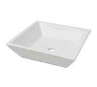 Basin Square Ceramic Wash Basin Wash Basins Sink Countertop Basin vidaXL