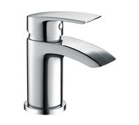 [Basin Tap] Hapilife Stunning Waterfall Bathroom Sink Monoblock Mixer Faucet Chrome