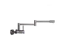 Basin Taps Basin Mixer Taps Bathroom Sink Taps Wall Mounted tap for hot and Cold washbasin 304 Stainless Steel Sink Swivel revolving Sink Good