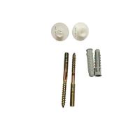 Basin Wall Fixing Kit, M10 Fischer Bolts, 110x80mm, with Wall Plugs and Spacer Washers, Heavy Duty suitable for most Roca basin and sink Wall Fixing Kit in Bathrooms & En-suites & cloakroom 1 Set kit