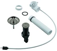 Basin Waste Grohe for Sink Brushed Hard Graphite 40986AL0