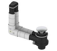 Basin Waste Keuco Push-Open for washbasin without overflow Chrome