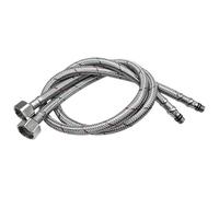 Basin Waterfall Style All-Copper LED Light Luminous Faucet Bathroom Above Counter Household Hot and Cold Water(80cm hot Cold Pipe)