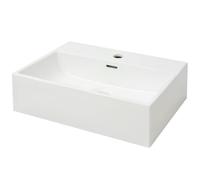 Basin with Faucet Hole Ceramic Wash Basin Wash Basins Sink vidaXL