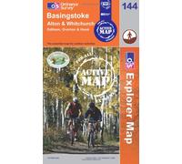 Basingstoke, Alton and Whitchurch: Sheet 144 (OS Explorer Map Active)