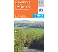 Basingstoke, Alton & Whitchurch Map | Odiham, Overton & Hook | Ordnance Survey | OS Explorer Map 144 | England | Walks | Hiking | Maps | Adventure