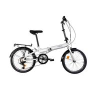 Basis Bikes YOAC Alloy Folding Bike, 20in Wheel - Silver
