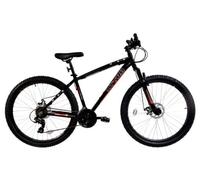 Basis El Toro Hardtail Mountain Bike, 27.5" Wheel - Black/Red