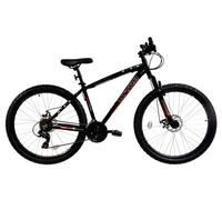 Basis El Toro Mens Hardtail Mountain Bike, 27.5In Wheel, 19in Frame - Black/Red